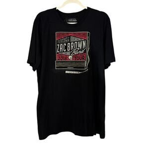 Zac Brown Band Southern Ground concert tee 2018 tour
